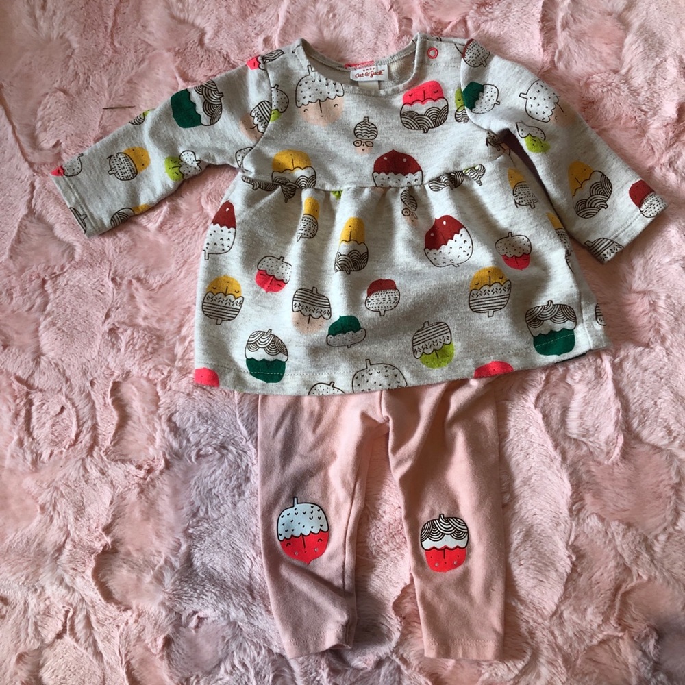 Cat & Jack Acorns Sweatshirt Set